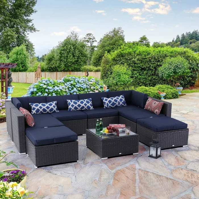 Mcgahan 4 - Person Outdoor Seating Group with Cushions