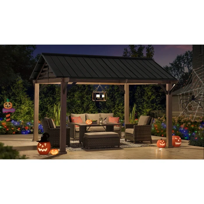 Summercove Kinzie 13 Ft. W x 13 Ft. D Steel Patio Gazebo