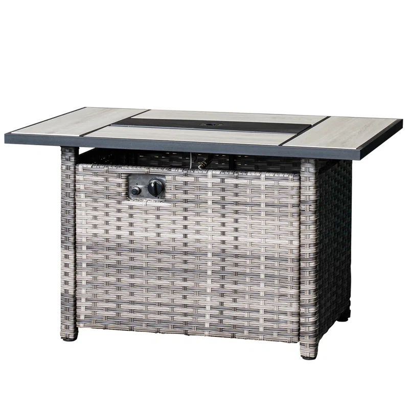 Remeika Outdoor Fire Pit Table