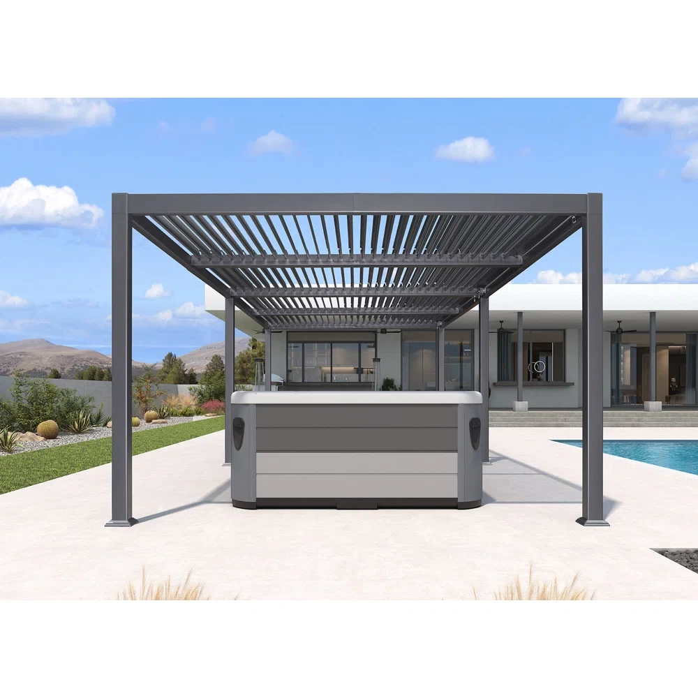 27.2 Ft. W x 11.4 Ft. D Aluminum Pergola