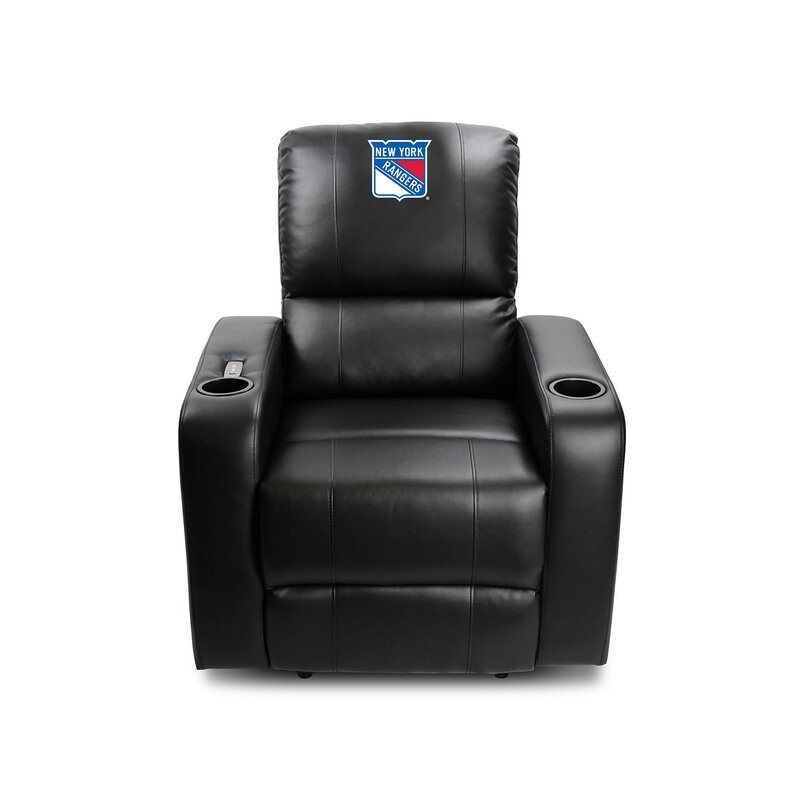 NHL Power Theater Recliner NHL Team: New York Rangers