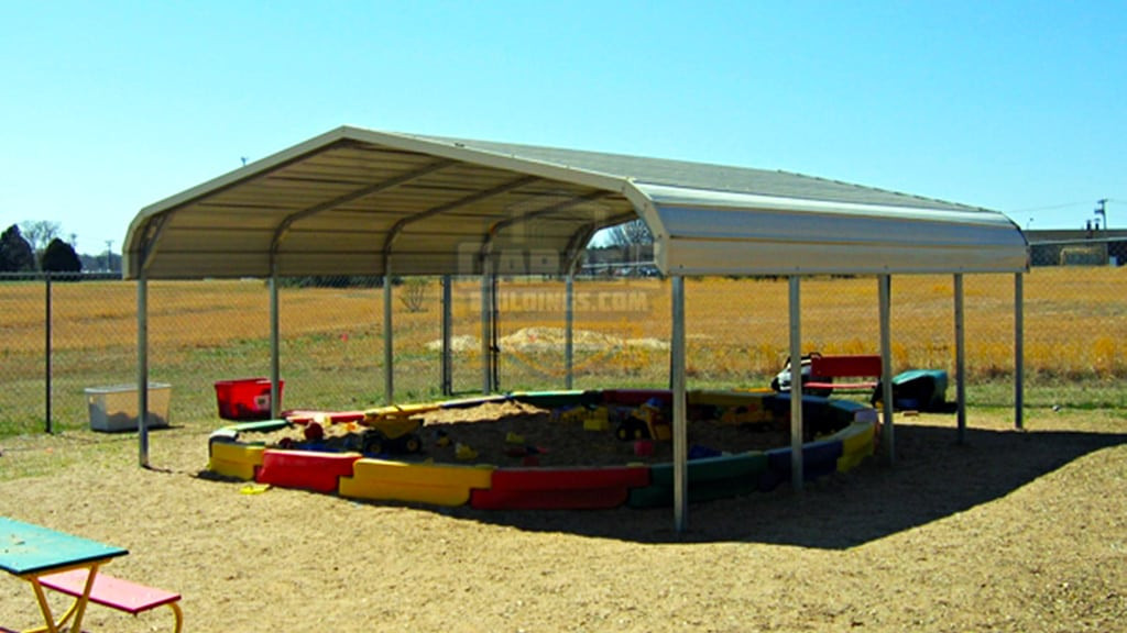 Metal Garage 12'x21' Regular Carport