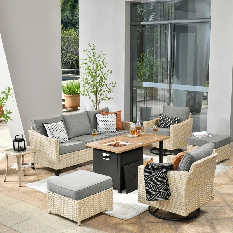 Solera 5 - Person Outdoor Seating Group with Cushions