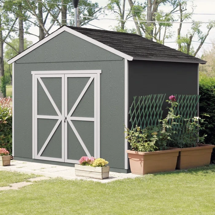 Rookwood 10 ft. W x 16 ft. D Wood Storage Shed With Floor