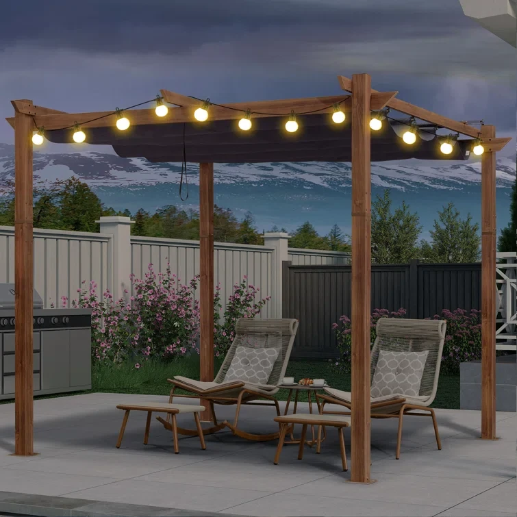 10 Ft. W x 10 Ft. D Aluminum Pergola