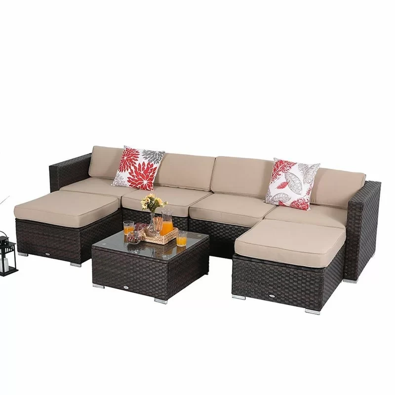 Mcgahan 6 - Person Outdoor Seating Group with Cushions