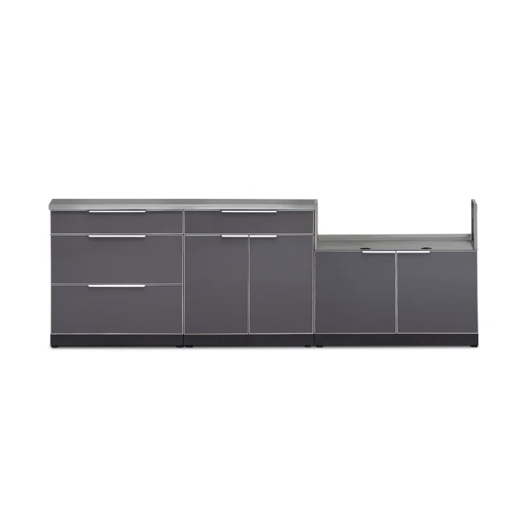 104" 5-Piece Modular Outdoor Kitchen