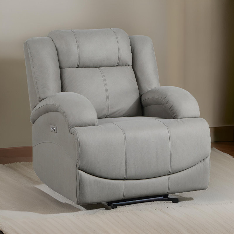 Malchy Upholstered Power Reclining Home Theater Seating