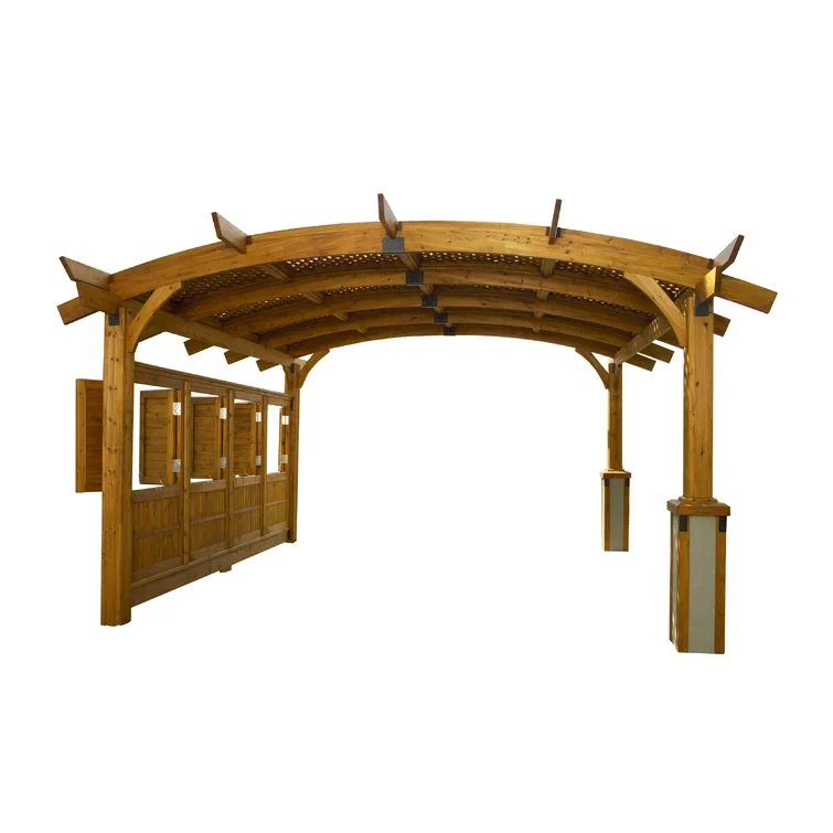 Sonoma Wood Pergola with Canopy