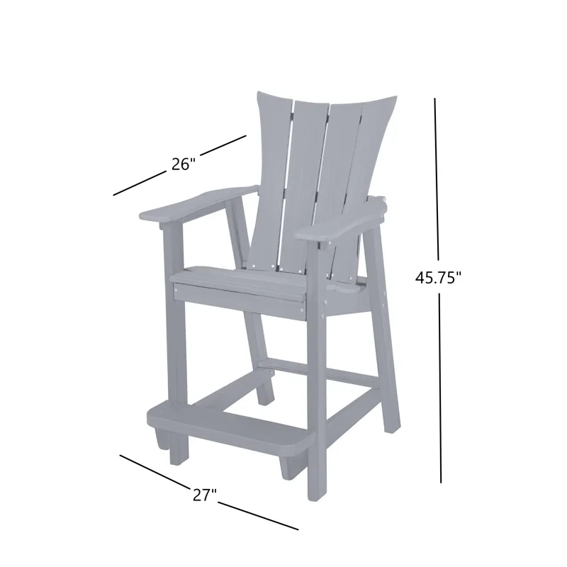 Phat Tommy Tall Outdoor Bistro Table and Chairs Set