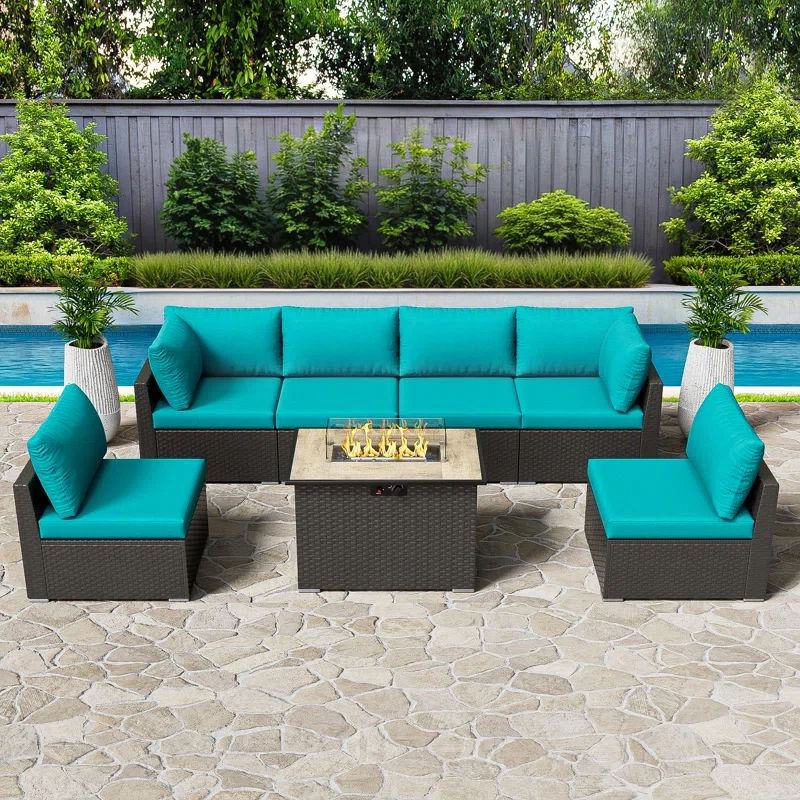 Cumbria 6 - Person Outdoor Seating Group with Cushions