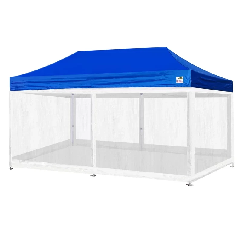 Premium 20 Ft. W x 10 Ft. D Steel Pop-Up Canopy