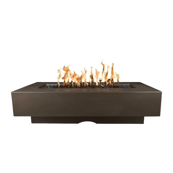 15" H x 60" W x 28" D Del Mar Concrete Fire Pit