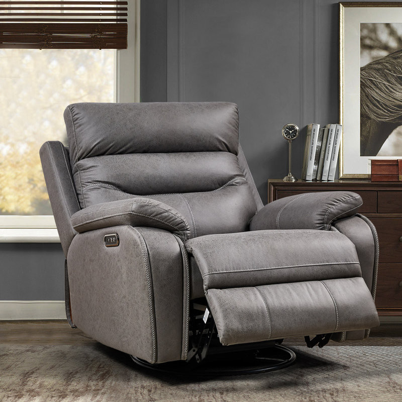 Motor Rocking and 240 Degree Swivel Single Sofa Seat recliner Chair Infinite Position