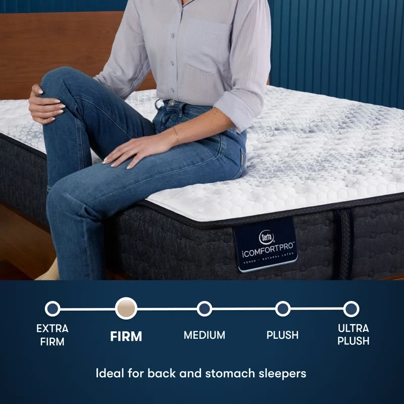 iComfortPro Ambrose Firm 13"Extra Long Queen Size Mattress