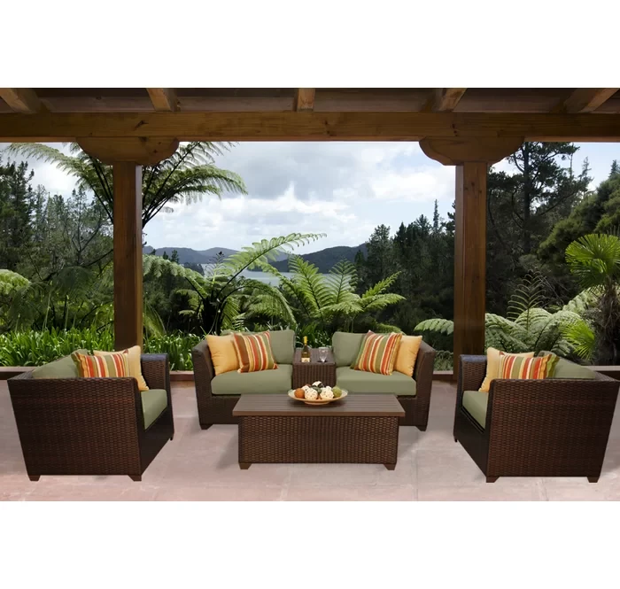 Anastase 4 - Person Outdoor Seating Group with Cushions