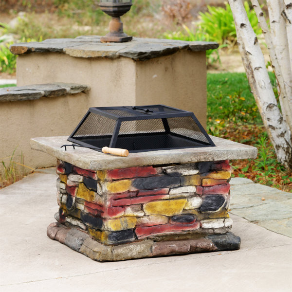 STONEWALL 28” SQUARE FIRE PIT