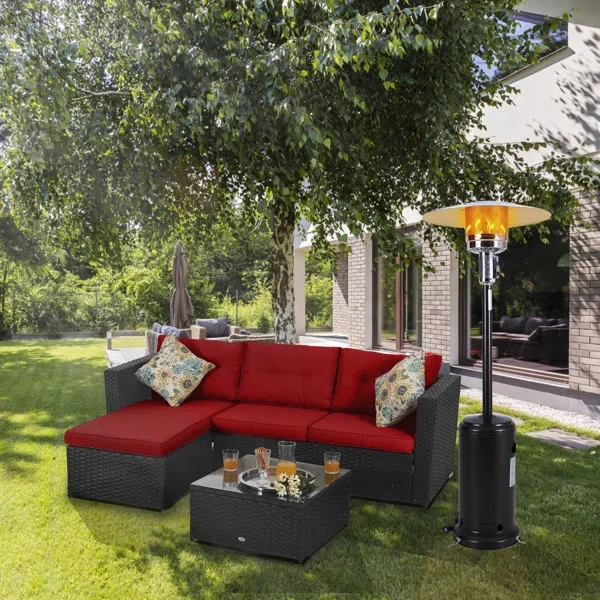 Alyah 4 - Person Outdoor Seating Group with Cushions