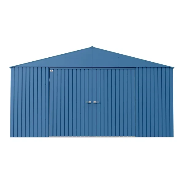 Elite 14 ft. W x 16 ft. D Metal Storage Shed