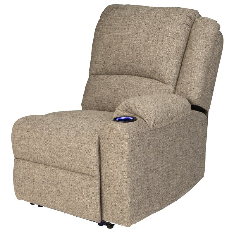 Seismic Series Upholstered Home Theater Seating with Cup Holder