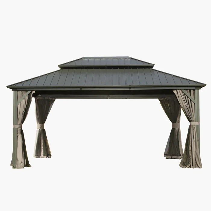 12 Ft. W x 10 Ft. D Aluminum Patio Gazebo