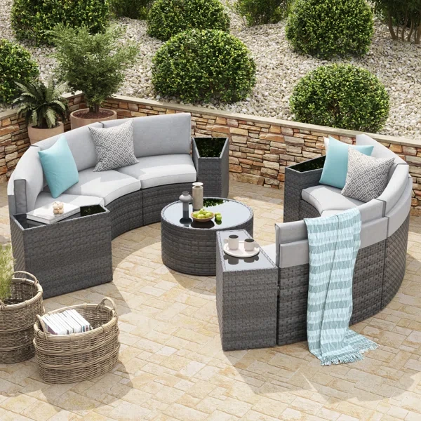 6 - Person Outdoor Seating Group with Cushions