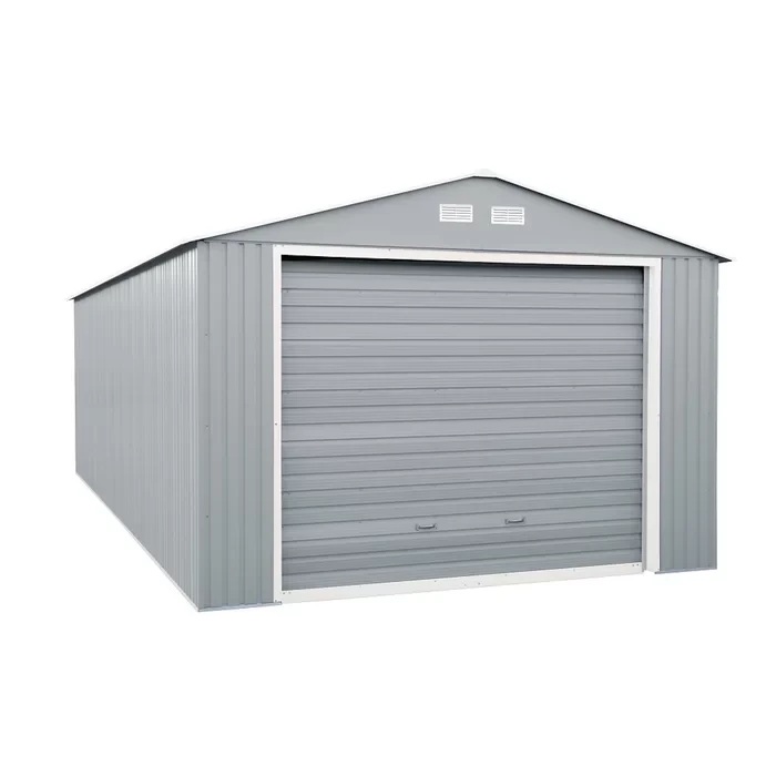 Imperial 12 ft. W x 20 ft. D Metal Garage Shed