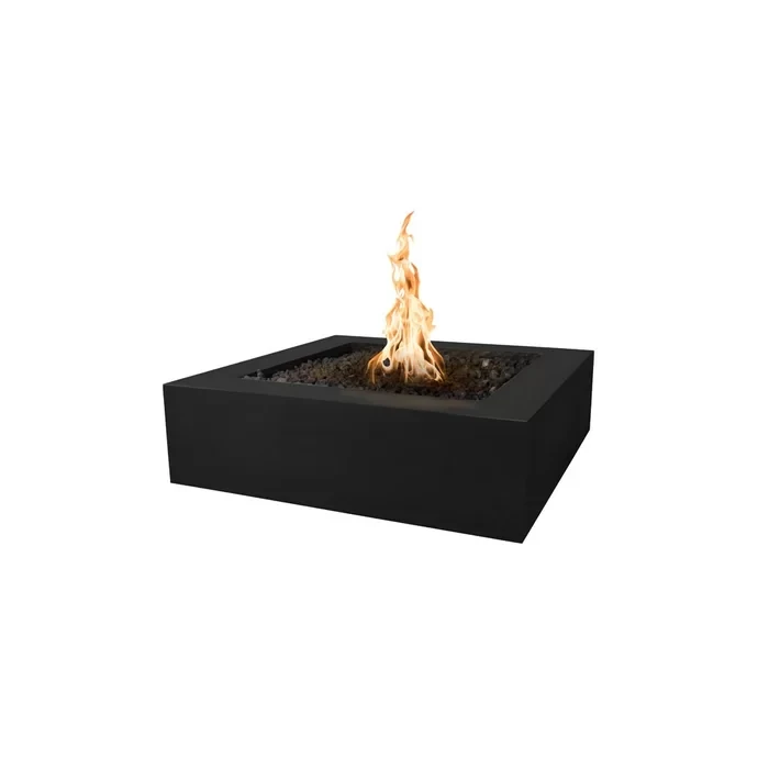 12" H x 42" W x 42" D Quad Electronic Ignition Concrete Fire Pit