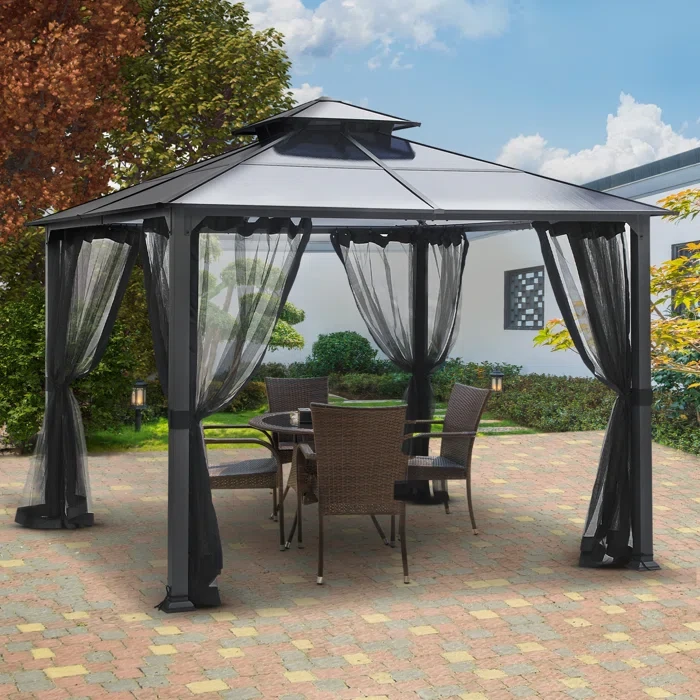 10 Ft. W x 10 Ft. D Patio Gazebo