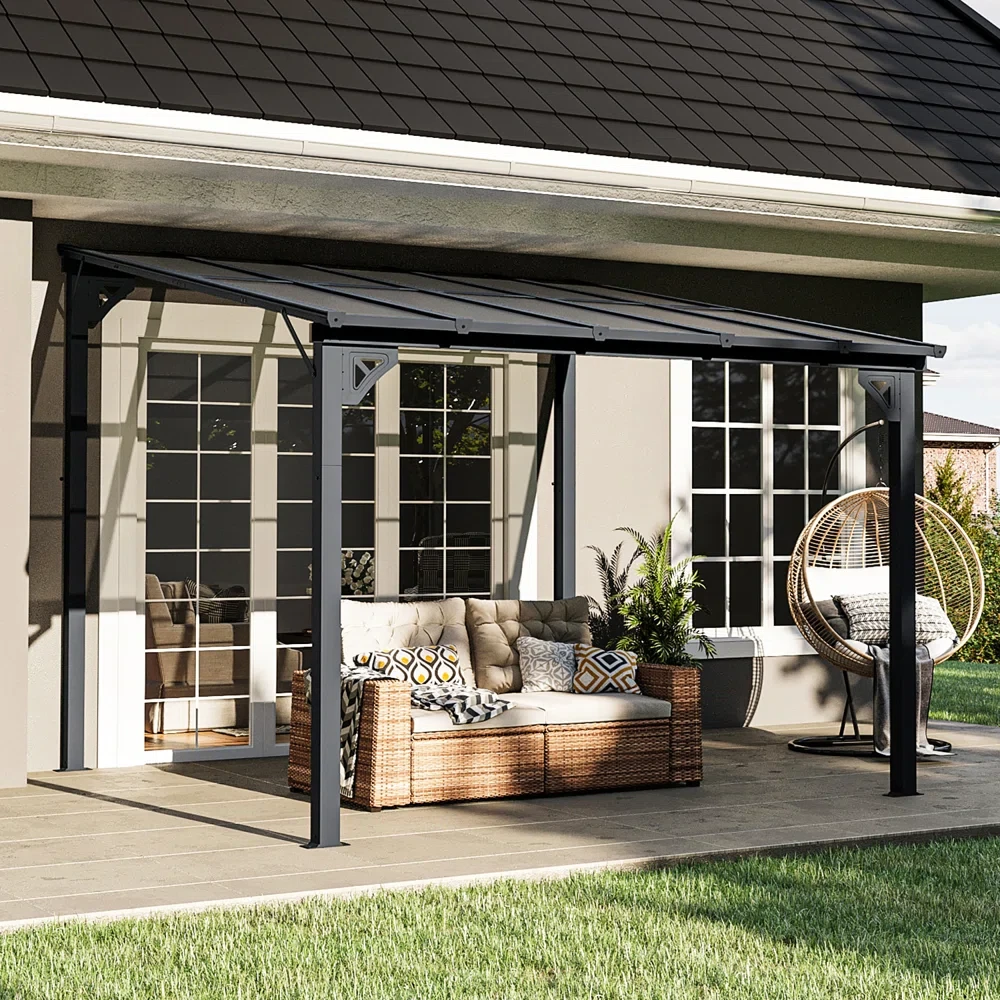 Metal Pergola With Canopy