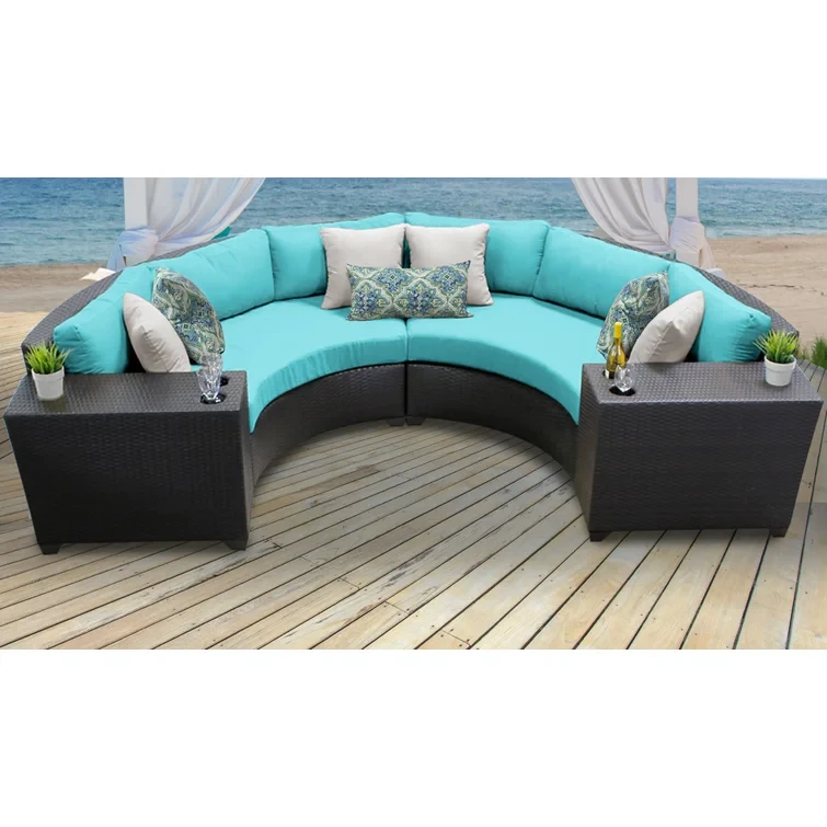 Larrissa 4 - Person Outdoor Seating Group with Cushions