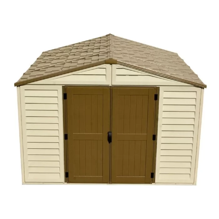 Woodbridge Plus 10.5 ft. W x 10.5 ft. D Plastic Storage Shed