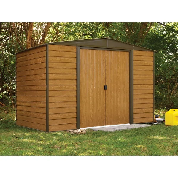 Woodridge 10 ft W x 6 ft. D Metal Storage Shed