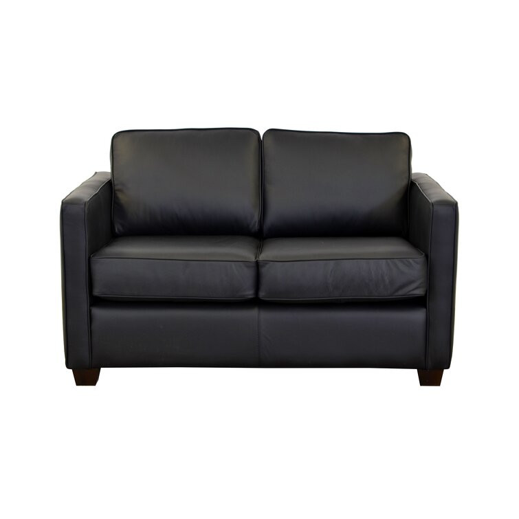 Ramdas 58'' Leather Loveseat