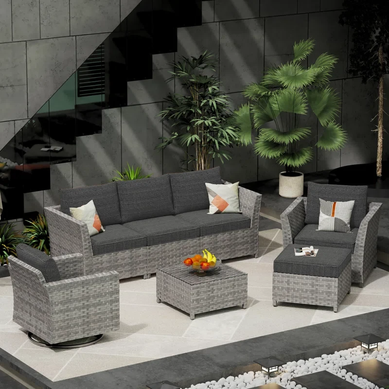 Outdoor Seating Group with Cushions