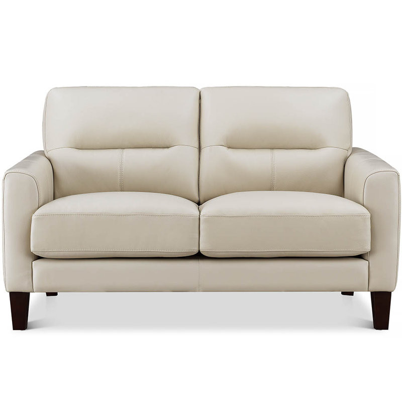 Schneider Top Grain Leather Loveseat