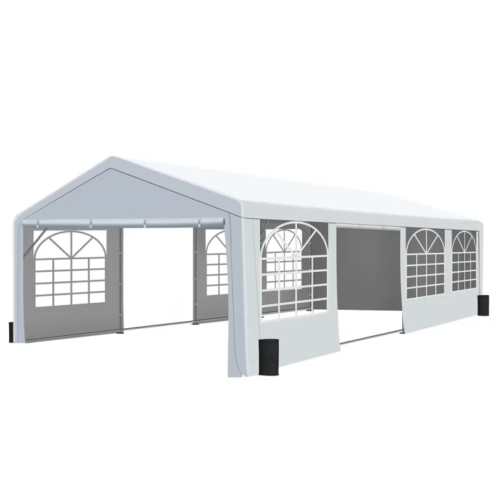 20 Ft. W x 30 Ft. D Galvanized Steel Party Tent