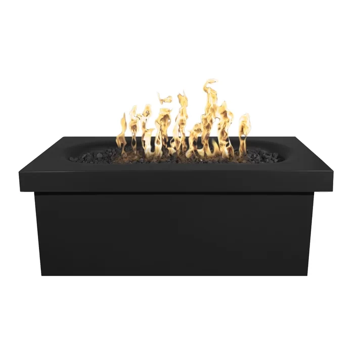 Ramona 24" H x 60" W Concrete Outdoor Fire Pit Table