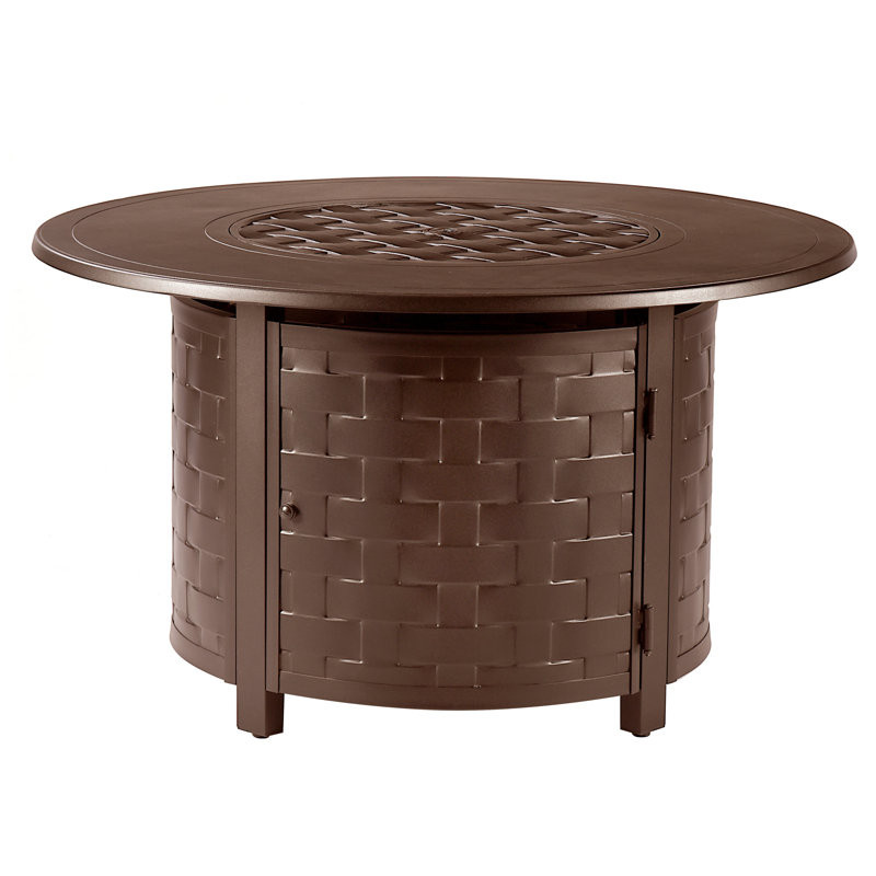 Avers Aluminum Propane Fire Pit Table