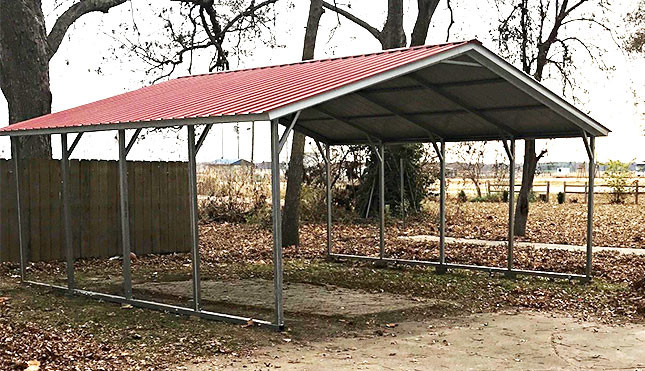 Metal Garage 20'x26' Carport