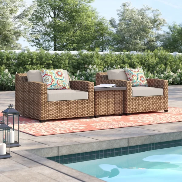 Ambroselli 2 - Person Outdoor Seating Group