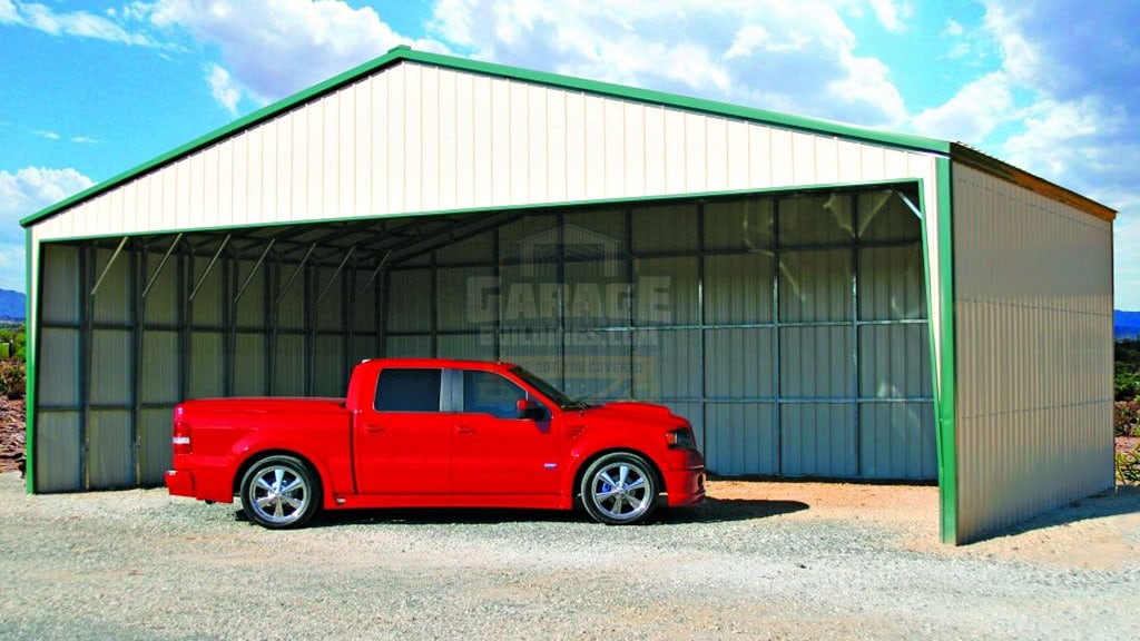 Metal Garage 32'x32' Commercial Carport