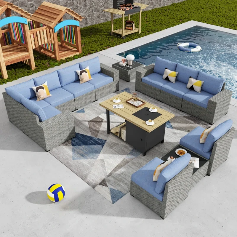 Sei 10 - Person Outdoor Seating Group with Cushions