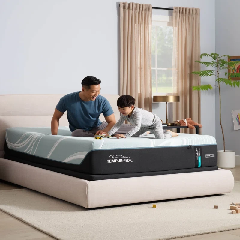 TEMPUR-LuxeAdapt® Medium Hybrid 13"Extra-long Twin Size Mattress