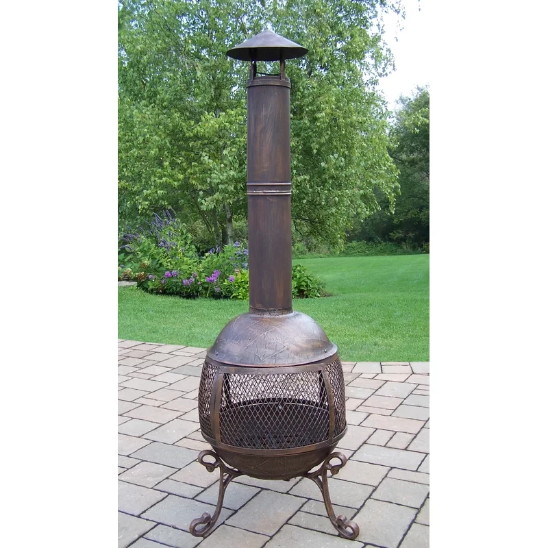 Shook Cast iron Wood Burning Chiminea