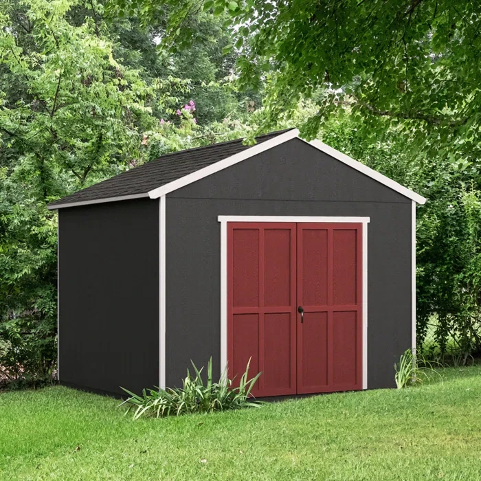 Rookwood 10 ft. W x 14 ft. D Wood Storage Shed With Floor