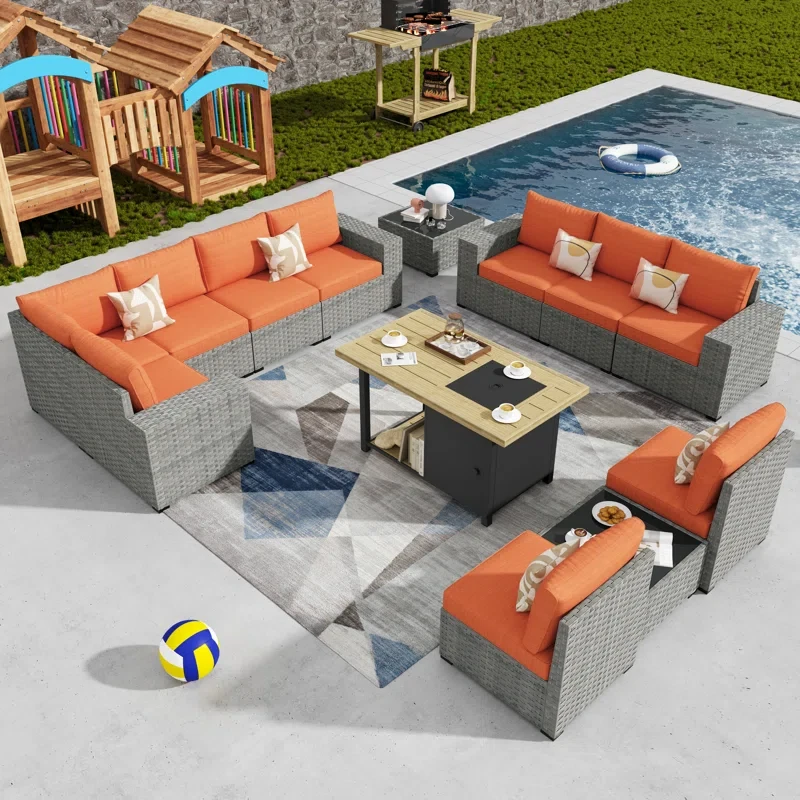 Sei 10 - Person Outdoor Seating Group with Cushions