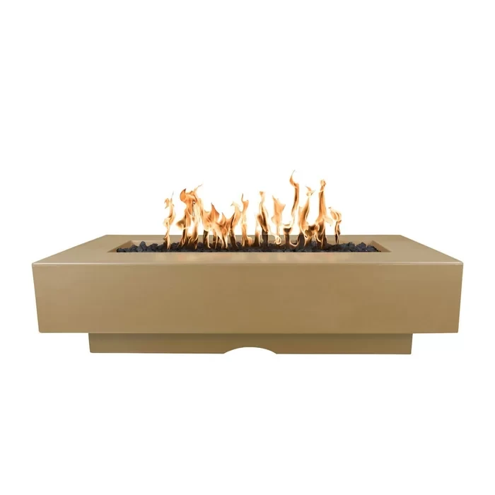 Del Mar Concrete Fire Pit  15" H x 96" W x 28" D