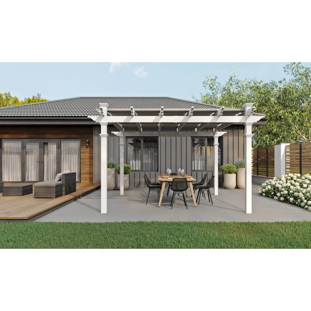 Regency Pergola With Canvas Weaves