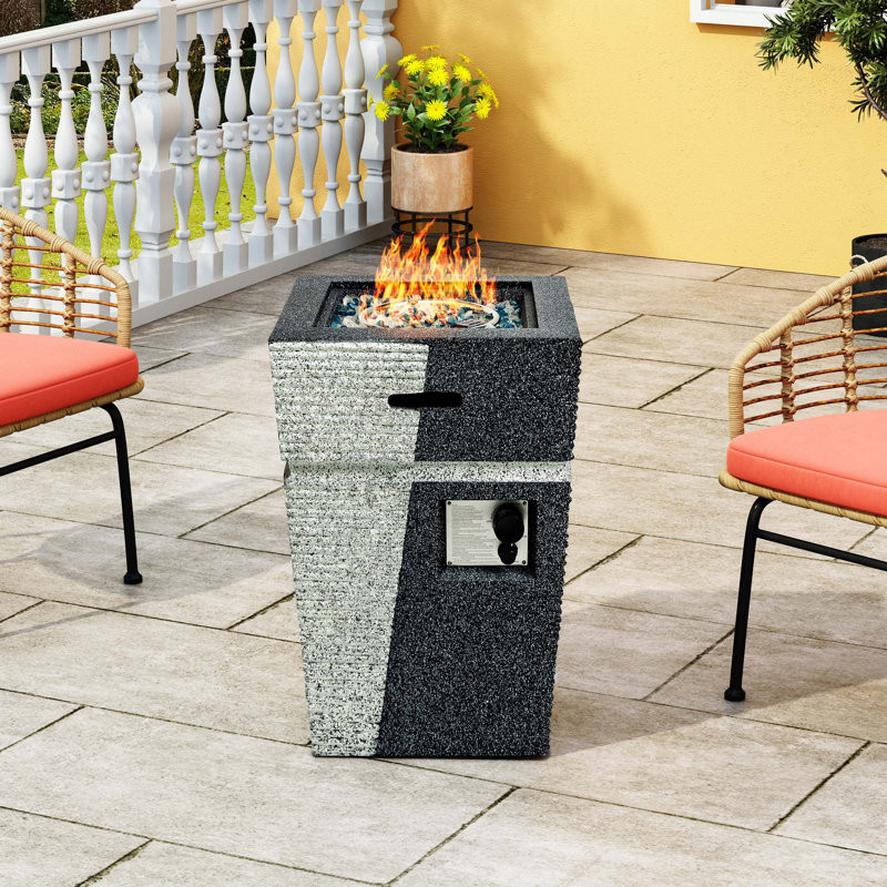 Outdoor Concrete Fire Pit